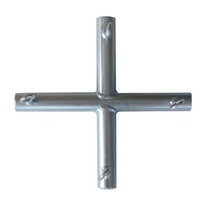 AHC 3/4 in. Round X 3/4 in. D Galvanized Carbon Steel 10 in. L Connector