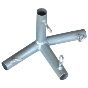 AHC 3/4 in. Round X 3/4 in. D Galvanized Carbon Steel 10 in. L Connector