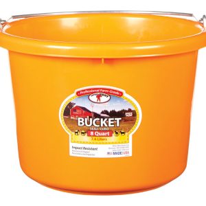 Little Giant 8 qt Bucket Orange