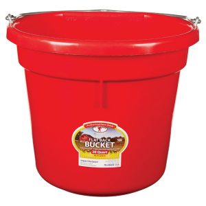 Little Giant 20 qt Bucket Red