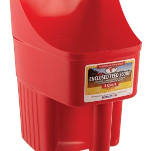 Little Giant Plastic Red 3 qt Feed Scoop