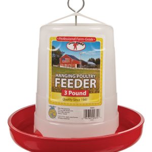 Little Giant 3 lb Hanging Feeder For Poultry