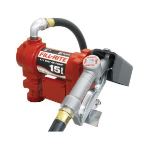Fill-Rite Cast Iron Fuel Pump Hose and Nozzle 15 gpm