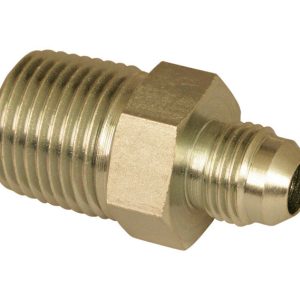 Apache Steel 3/8 in. D X 1/2 in. D Hydraulic Adapter 1 pk