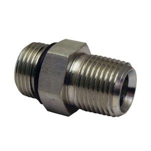 Apache Steel 5/8 in. D X 1/2 in. D Hydraulic Adapter 1 pk
