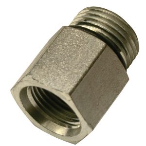 Apache Steel 5/8 in. D X 1/2 in. D Hydraulic Adapter 1 pk
