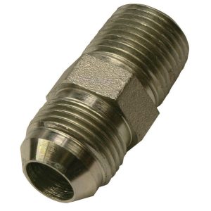 Apache Steel 5/8 in. D X 1/2 in. D Hydraulic Adapter 1 pk