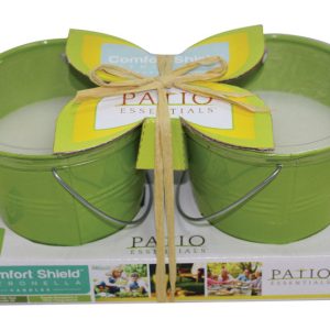 Patio Essentials Citronella Bucket Candle For Mosquitoes/Other Flying Insects 10 oz