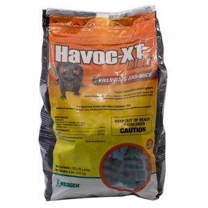 Havoc Bait Blocks For Mice and Rats 4 lb 182 pk