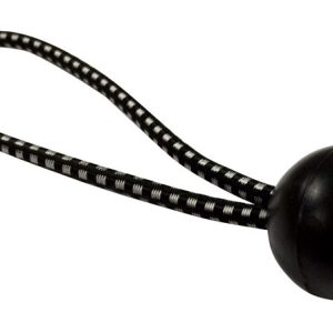 AHC Black Bungee Ball Cord 6 in. L X 0.2 in. 50 lb 1 pk