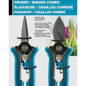 Bloom 4 in. Carbon Steel Straight Edge Pruner Set