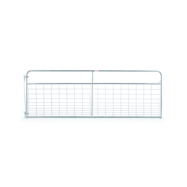 Tarter 50  H X 12 ft. L Galvanized Steel Wire Filled Gate