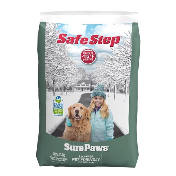 Safe Step Sure Paws Magnesium Chloride Pet Friendly Granule Ice Melt 40 lb