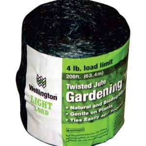 Wellington 208 ft. L Green Twisted Jute Gardening Twine