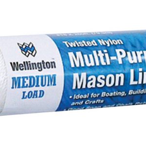 Wellington 260 ft. L White Twisted Nylon Mason Line Twine