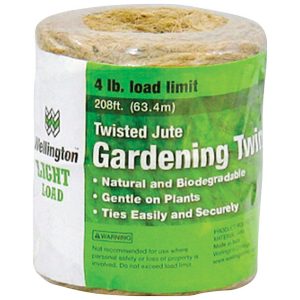 Wellington 208 ft. L Natural Twisted Jute Gardening Twine