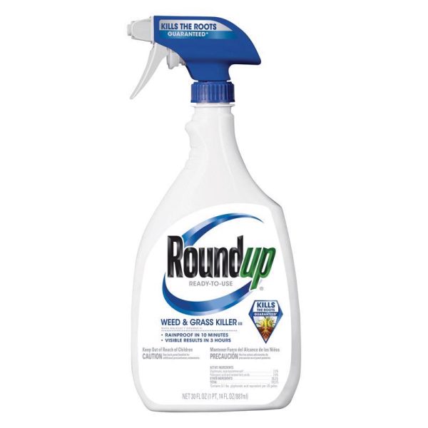 Roundup Weed and Grass Killer RTU Liquid 30 oz