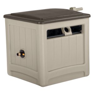Suncast Smart Tube 225 ft. Beige Free Standing Hideaway Hose Reel