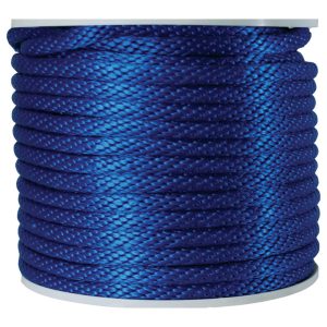 Koch 5/8 in. D X 140 ft. L Blue Solid Braided Poly Derby Rope
