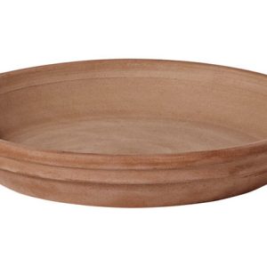 Deroma 1 in. H X 1 in. D X 4 in. D Clay Standard Plant Saucer Terracotta
