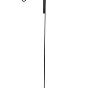 Panacea Rust Steel 78 in. H Perching Bird Weathervane Double Shepherd's Hook 1 pk