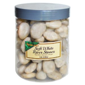 Mosser Lee White River Stone Vase Filler 5 lb