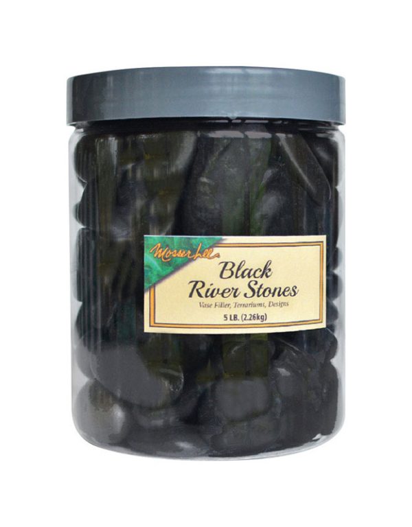 Mosser Lee Black River Stone Vase Filler 5 lb