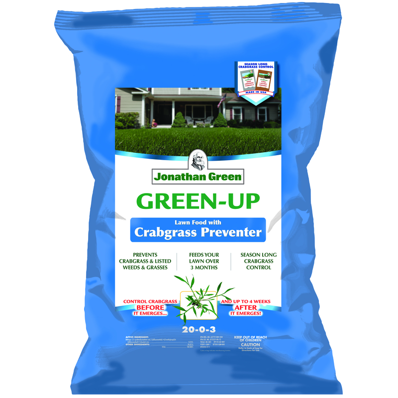 Jonathan Green Green Up Crabgrass Preventer Lawn Fertilizer For All Grasses 15000 Sq Ft