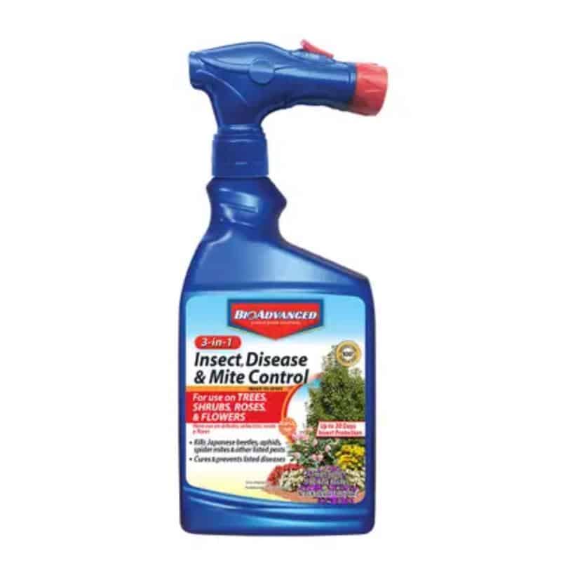 BioAdvanced 3-in-1 Insect, Disease & Mite Control Liquid 32 oz ...