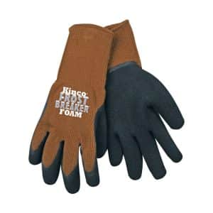 Kinco Men's Indoor/Outdoor Cold Weather Work Gloves Black M 1 pair