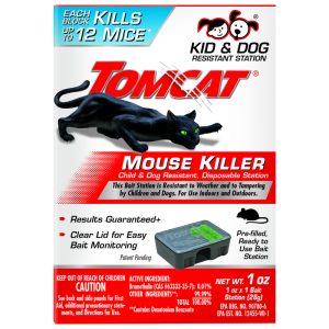 Tomcat Bait Station Blocks For Mice 1 pk
