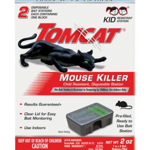 Tomcat Bait Station Blocks For Mice 2 pk