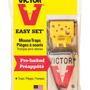 Victor Small Snap Trap For Mice 4 pk