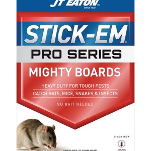 JT Eaton Stick-Em Pro Series Small Glue Board Trap For Insects/Rodents/Snakes 1 pk