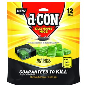 D-Con Bait Station Blocks For Mice