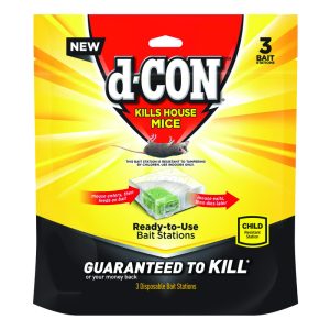D-Con Bait Station Blocks For Mice