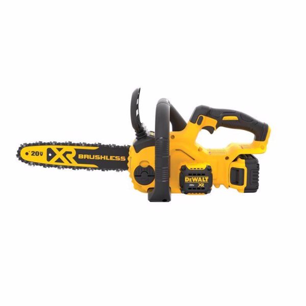 DEWALT 20V MAX XR DCCS620P1 12 in. 20 V Battery Chainsaw Kit (Battery & Charger)