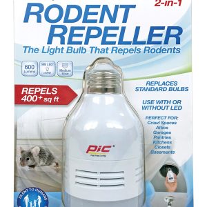 PIC Sonic Pest Repeller Light Bulb For Rodents