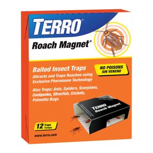 TERRO Roach Magnet Insect Trap 12 pk