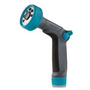Gilmour Swivel Connect 8 Pattern Adjustable Multi-Pattern Plastic Hose Nozzle