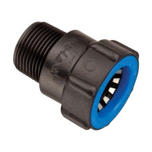 Orbit Blu-Lock 3/4 in. Push X 1/2 in. D MPT Adapter