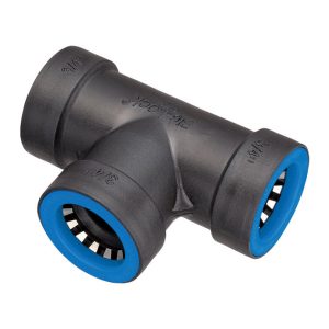 Orbit Blu-Lock 3/4 in. Push Push Tee Connector