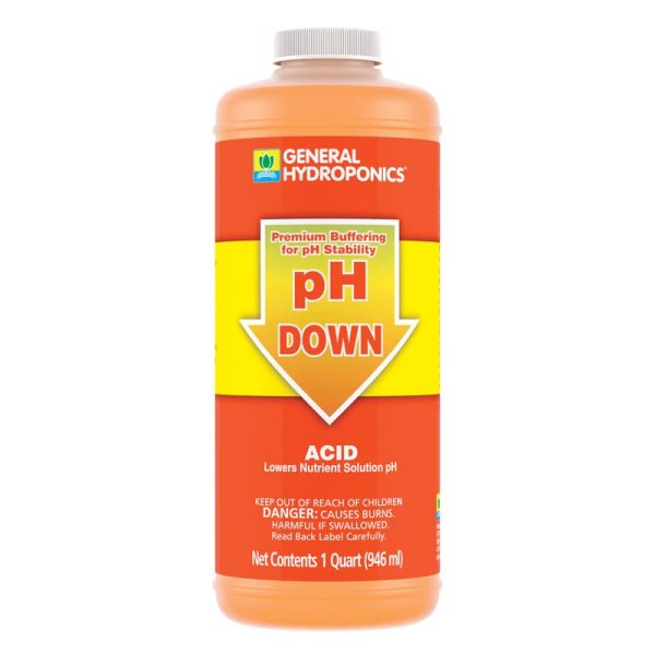 General Hydroponics pH Down Base Nutrient Solution