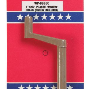 US Hardware Brown Plastic Awning Window Crank For Universal