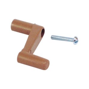 US Hardware Brown Plastic Awning Window Crank For Universal