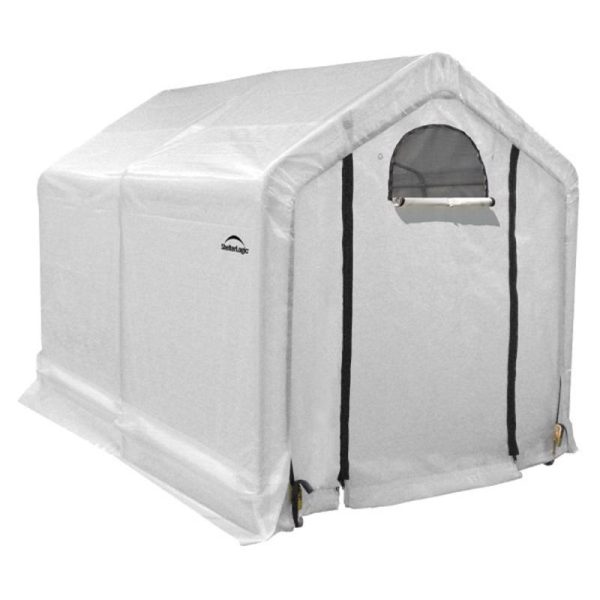 ShelterLogic GrowIt Translucent 72 in. H X 72.68 in. W Peak Style Greenhouse