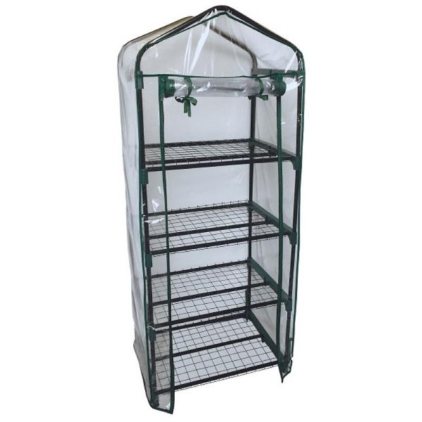 ShelterLogic Grow It 57 in. H X 23 in. W Green Plastic Mini Growhouse