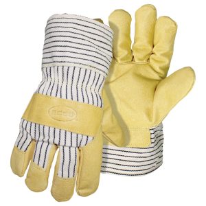 Boss Men's Indoor/Outdoor Cold Weather Gloves Tan L 1 pair