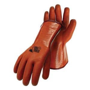 Boss Snow Shield Men's Indoor/Outdoor Insulated Cold Weather Gloves Orange L 1 pair
