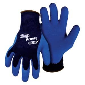 Boss Frosty Grip Men's Indoor/Outdoor Insulated String Gloves Blue XL 1 pair